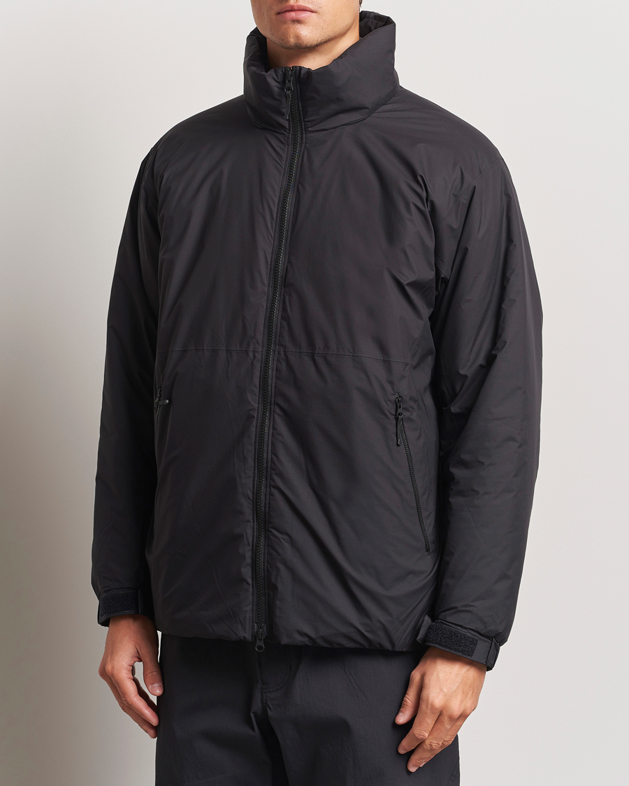 Herren | Outdoorjacken | Goldwin | GORE-TEX Windstopper Puffy Jacket Black