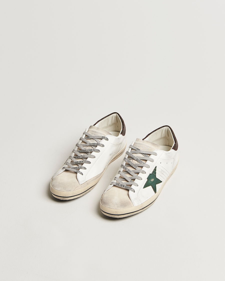 Herren |  | Golden Goose | Super-Star Sneakers White/Green