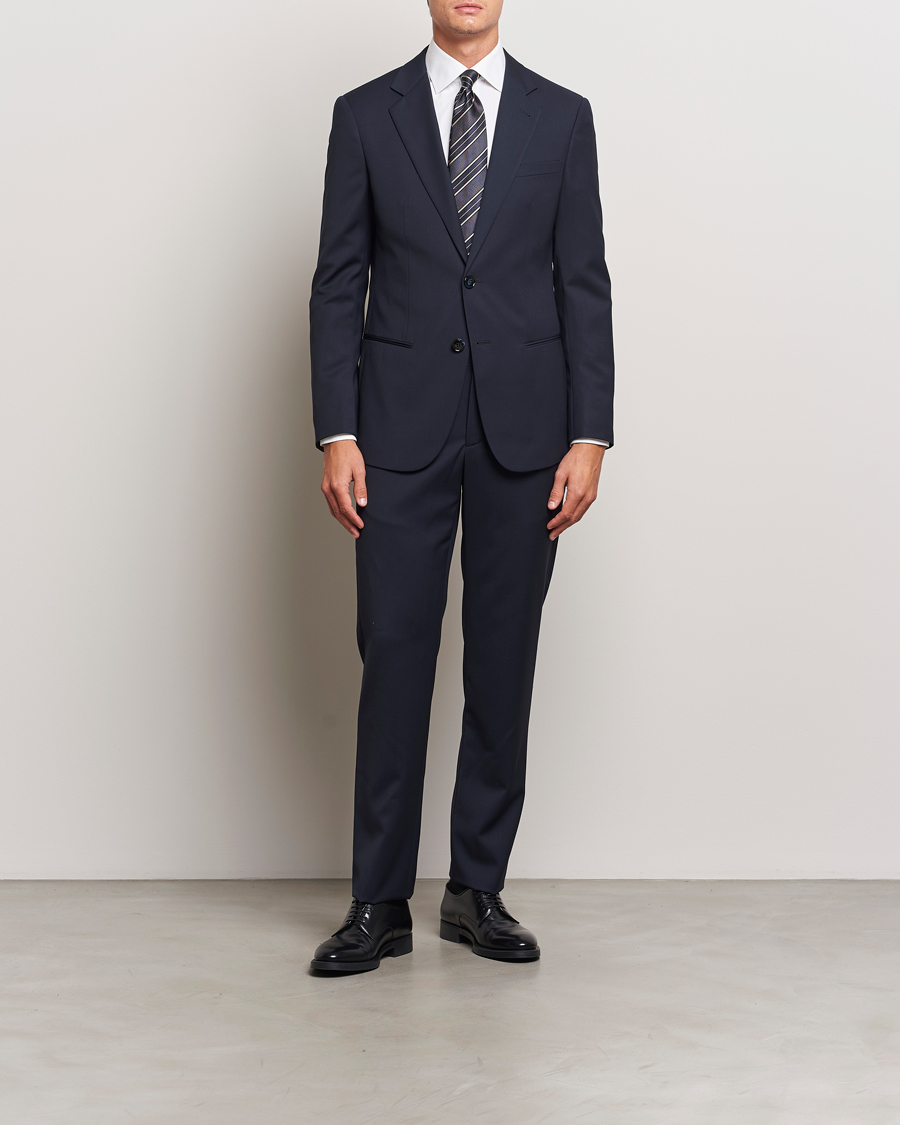 Herren |  | Giorgio Armani | Soho Virgin Wool Suit Navy