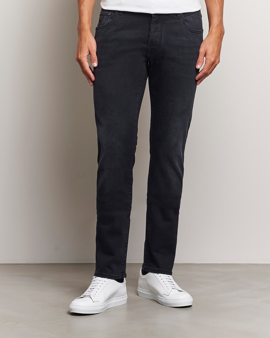 Herren |  | Jacob Cohën | Nick Slim Fit Stretch Jeans Grey