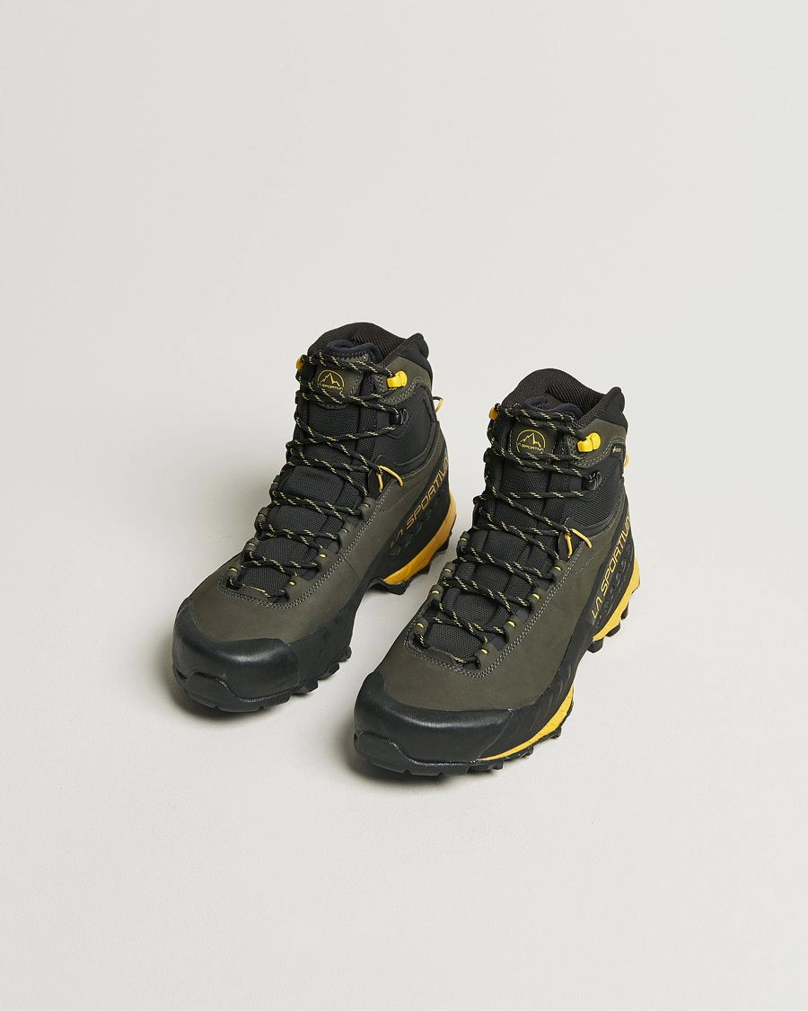 Herren | Trail Sneaker | La Sportiva | TX5 Mid GTX Hiking Boots Carbon/Yellow