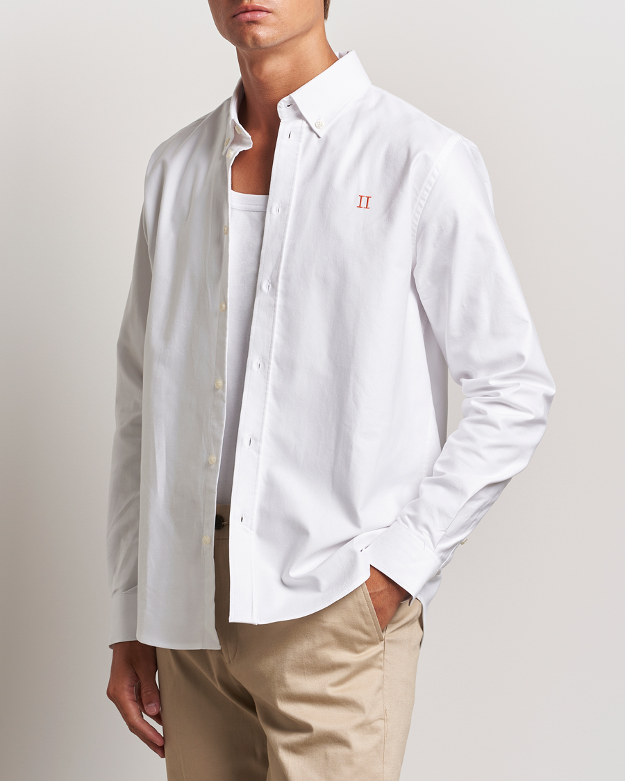 Herren | Hemden | LES DEUX | Konrad Contrast Oxford Shirt White