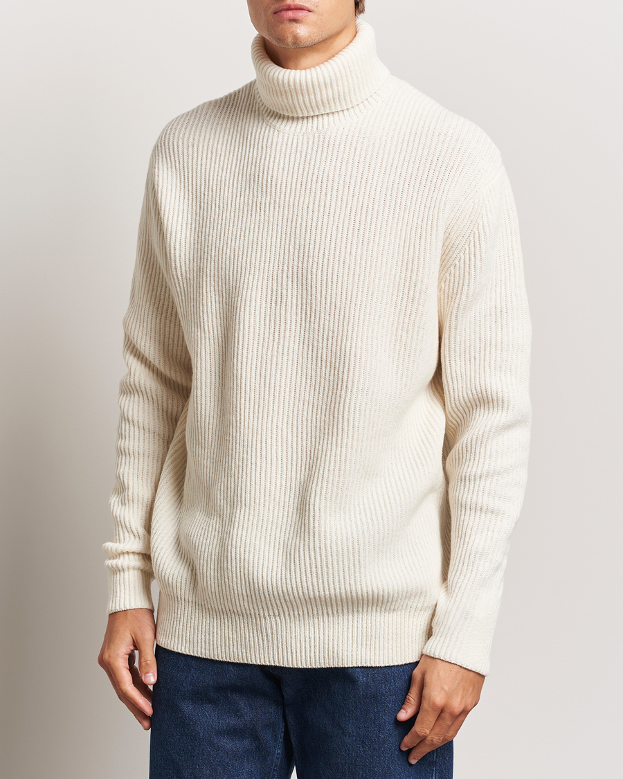 Herren |  | LES DEUX | Eddie Wool Rib Rollneck Ivory