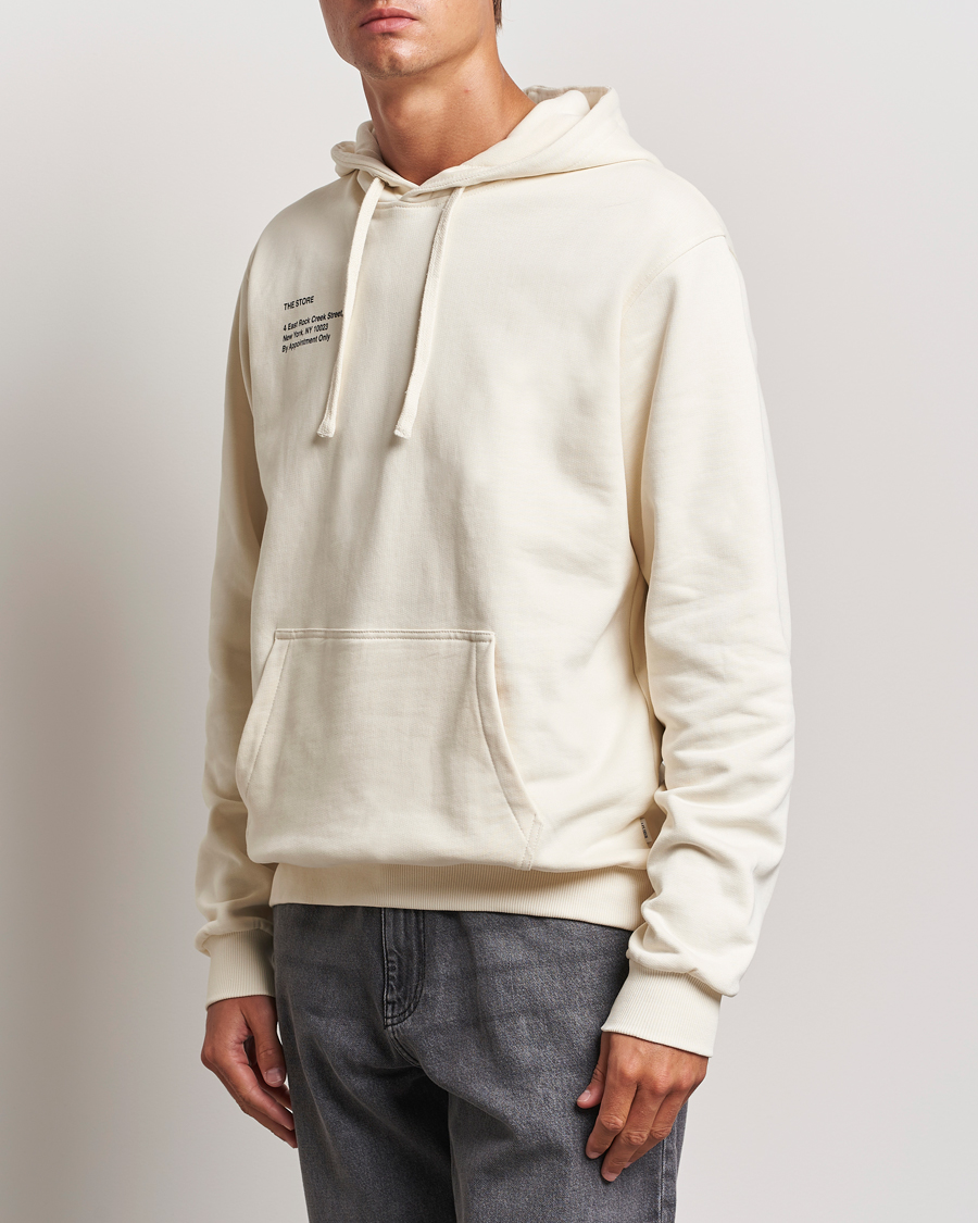 Herren | Pullover | LES DEUX | Neighborhood Hoodie Ivory/Black