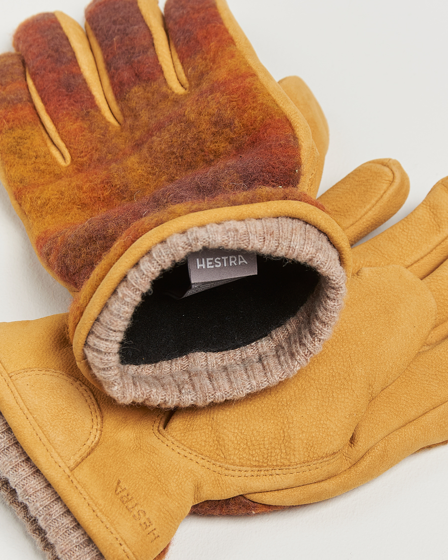 Herren |  | Hestra | Noah Wool/Nubuck Primaloft Glove Multi