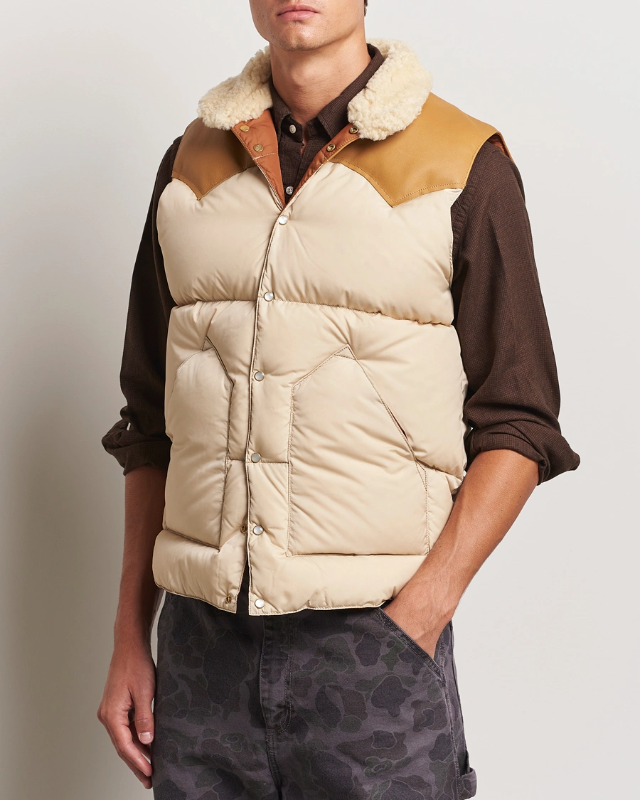 Herren | Jacken | Rocky Mountain Featherbed | Christy Vest Light Beige