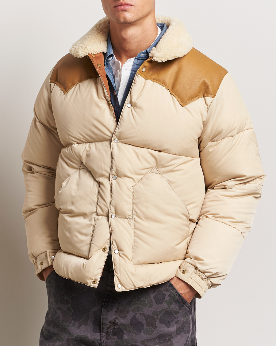 Herren | Daunenjacken | Rocky Mountain Featherbed | Christy Jacket Light Beige