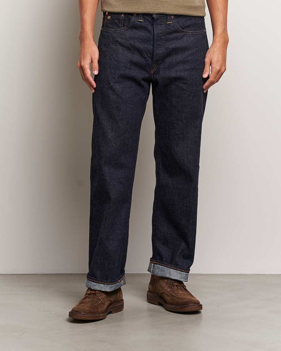 Herren | Straight leg | RRL | Vintage Five 5-Pocket Denim East/West Rinse