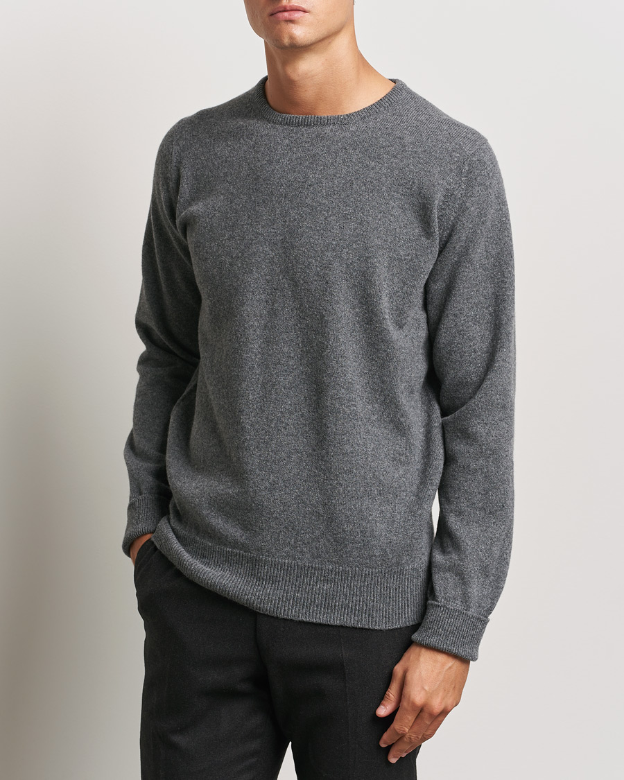 Herren |  | William Lockie | Rob Lambswool Crewneck Cliff