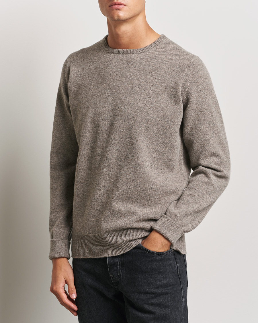 Herren | Pullover | William Lockie | Rob Lambswool Crewneck Vole