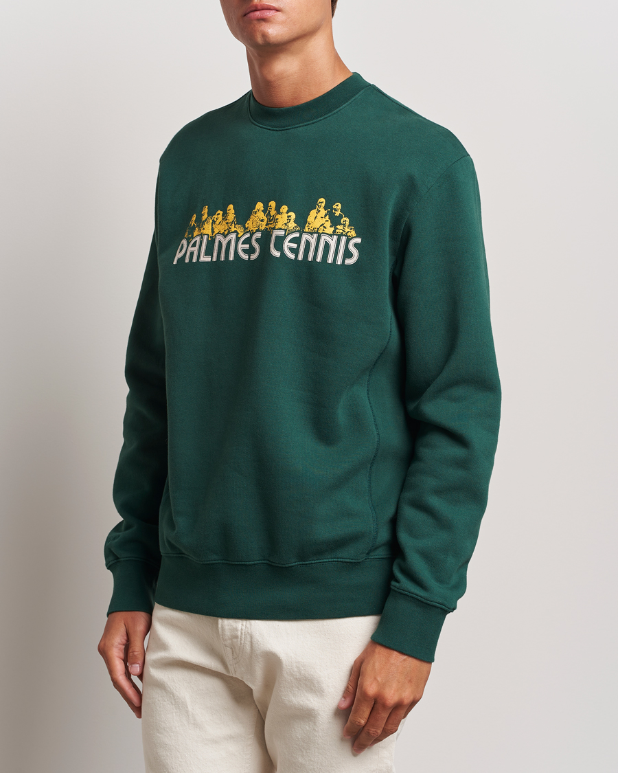 Herren | Palmes | Palmes | Entou Crewneck Sweatshirt Dark Green