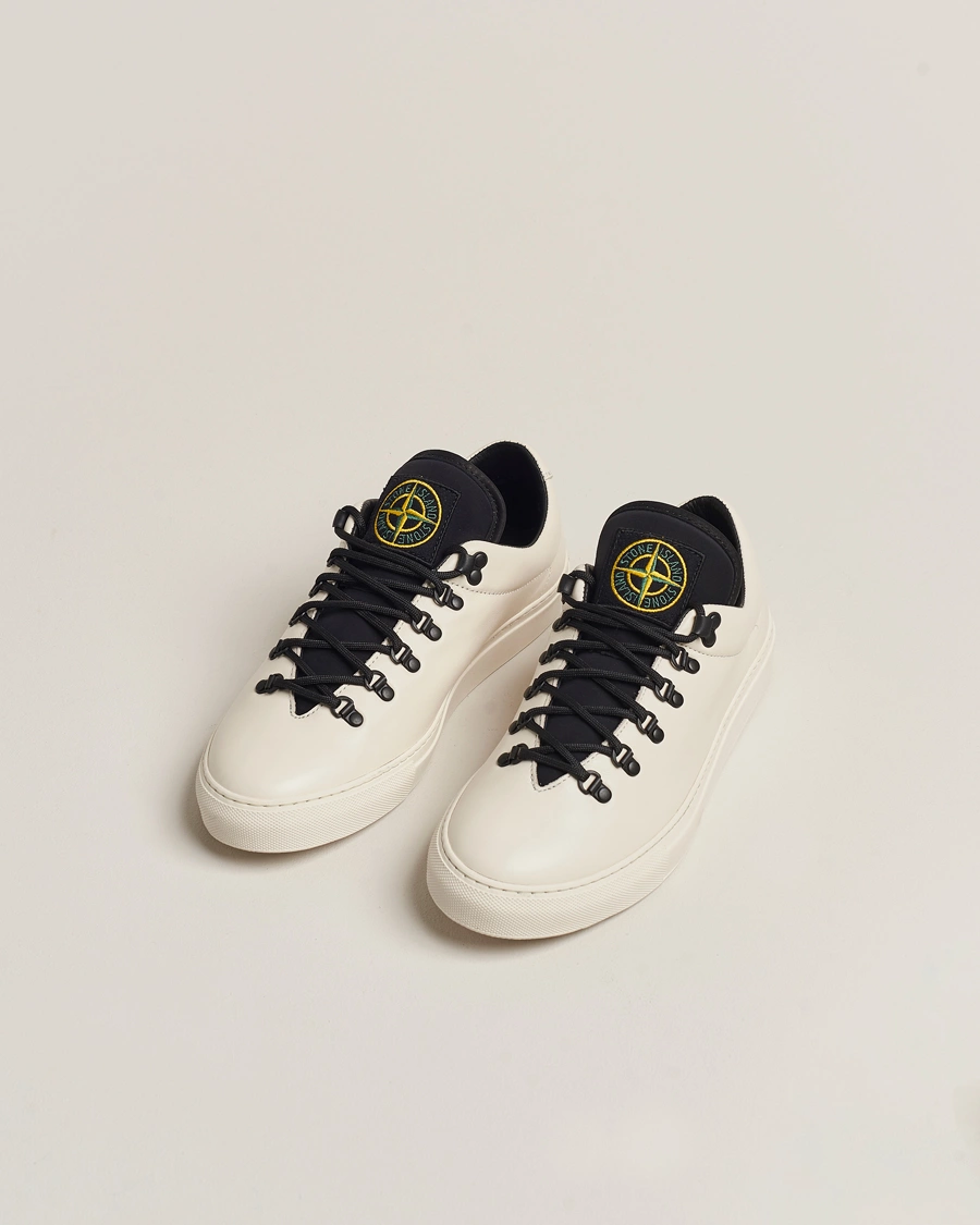 Herren |  | Stone Island | Leather Snekers Natural