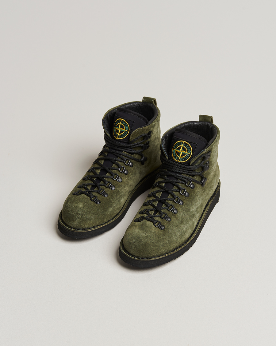 Herren |  | Stone Island | Suede Boot Sage