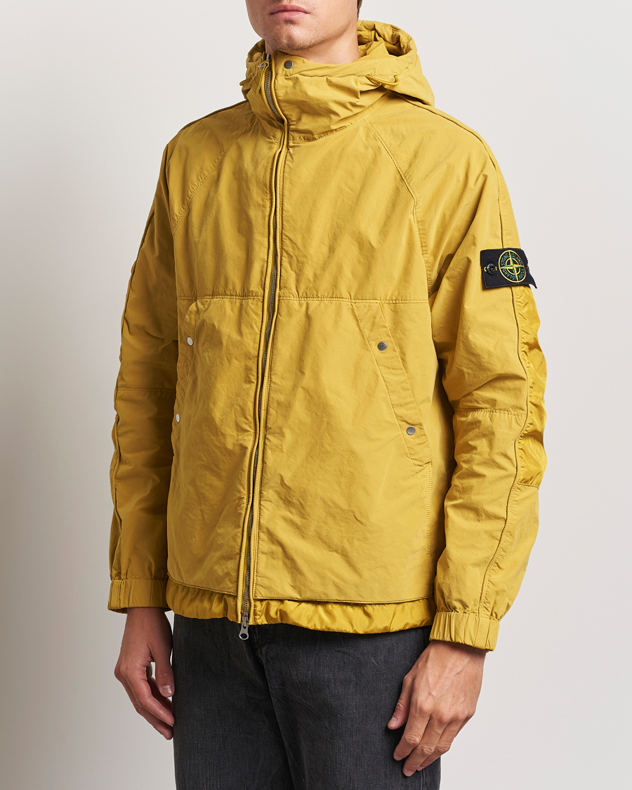 Herren |  | Stone Island | Hooded Lightweight Tela Jacket Mustard