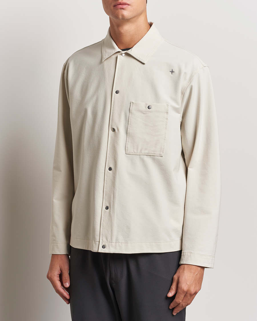 Herren |  | Stone Island | Stellina Overshirt Sand