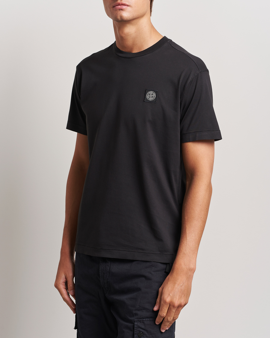 Herren |  | Stone Island | Garment Dyed Jersey T-Shirt Black
