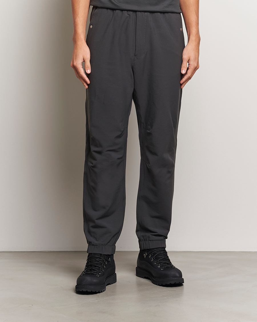 Herren | Funktionshosen | Stone Island | Stellina Wool/Nylon Jogger Pants Lead Grey