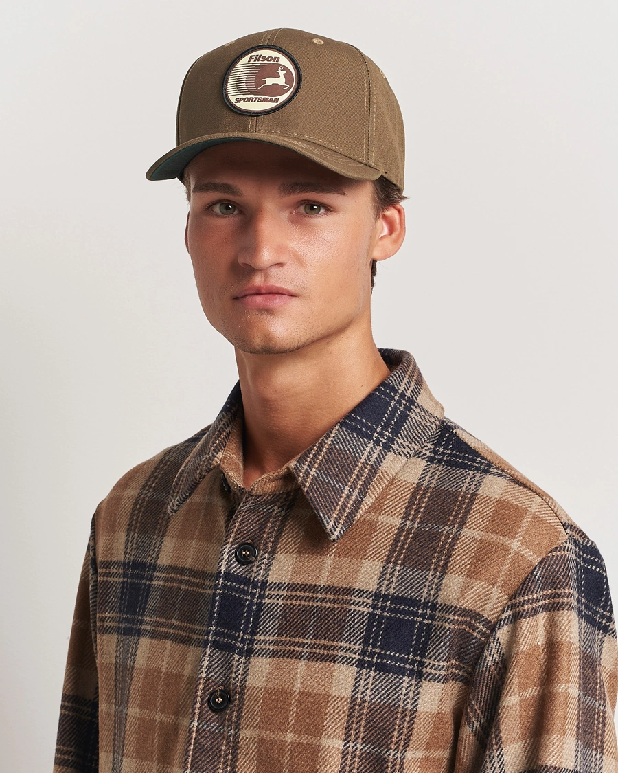 Herren |  | Filson | Dry Tin Logger Cap Marsh Olive