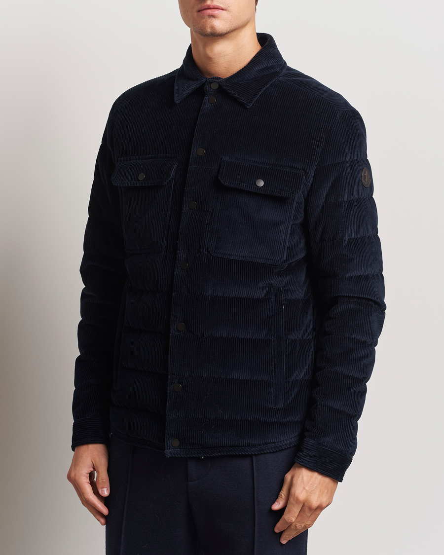 Herren |  | Moncler | Gasserhof Down Shirt Jacket Navy