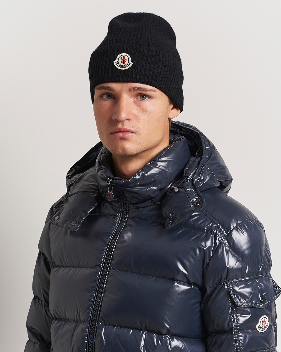 Herren |  | Moncler | Cashmere Beanie Black