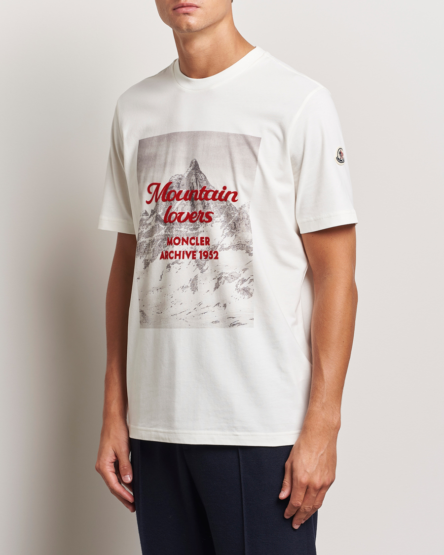 Herren |  | Moncler | Mountain Lovers T-Shirt White