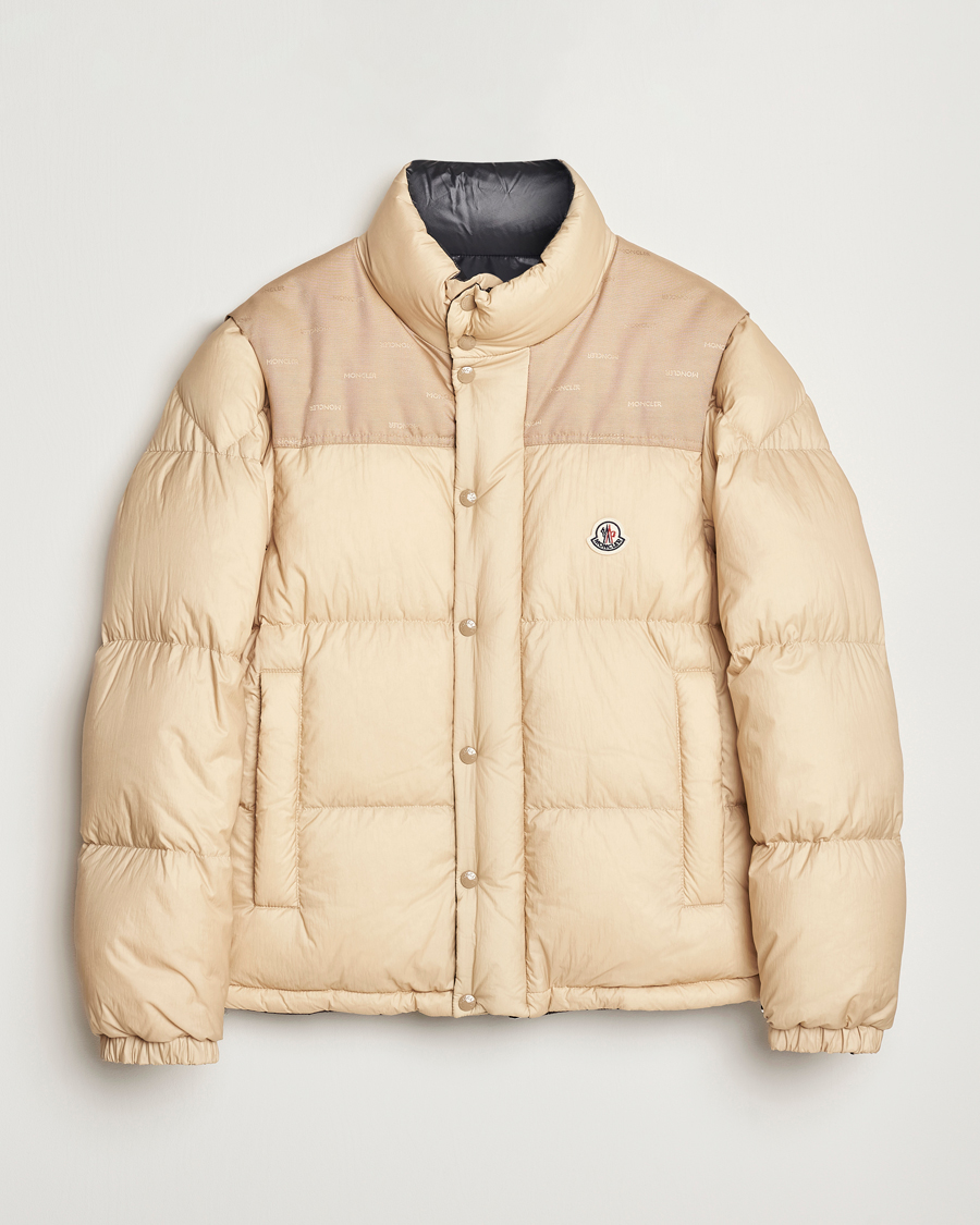 Beige moncler jacket on sale