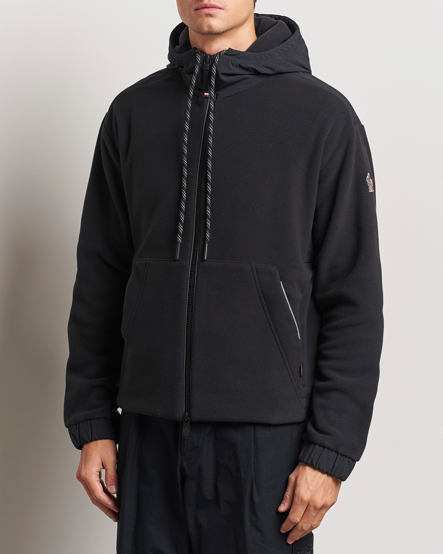 Herren |  | Moncler Grenoble | Fleece Full Zip Cardigan Black