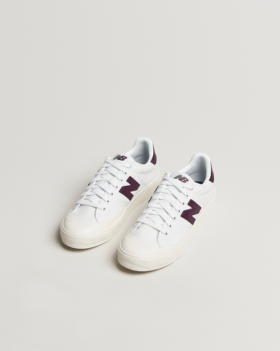 Herren |  | New Balance | B100 Sneakers White/Burgundy