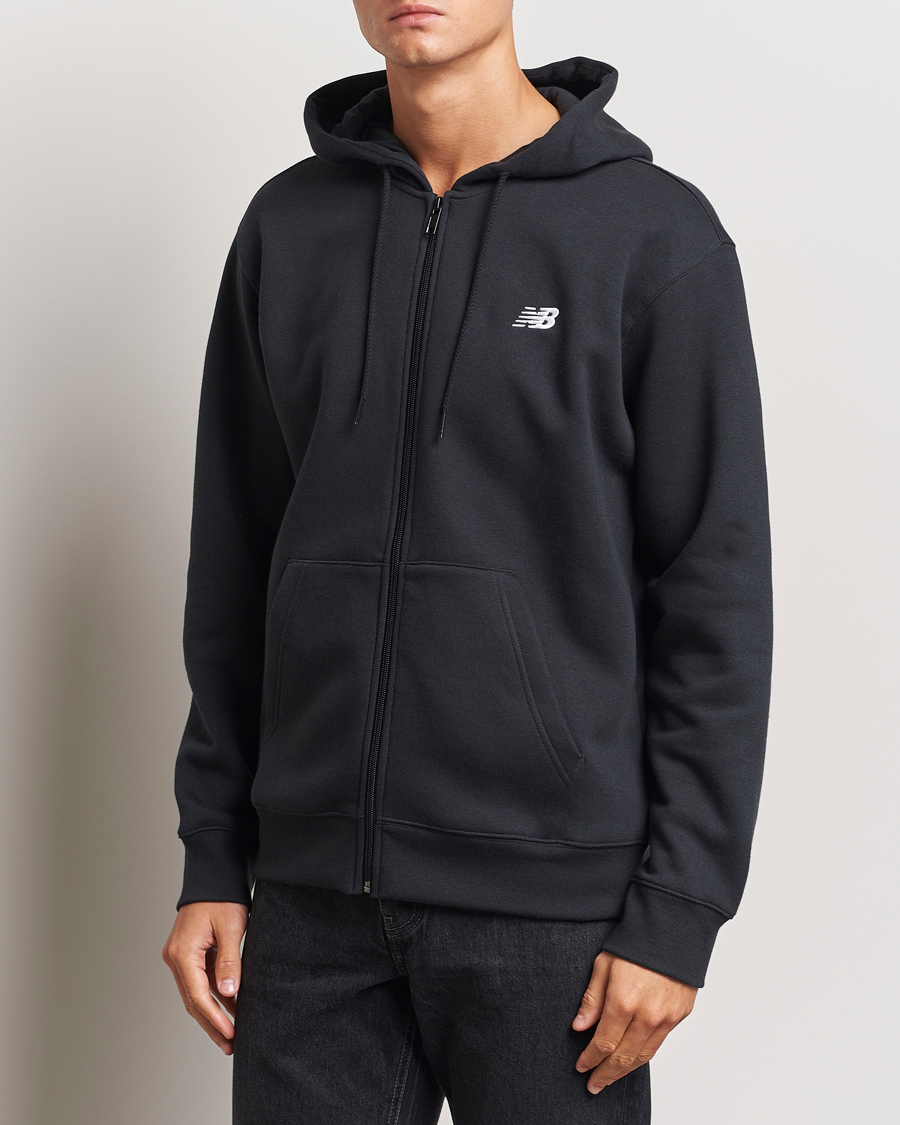 Herren |  | New Balance | Essentials Full Zip Fleece Hoodie Black