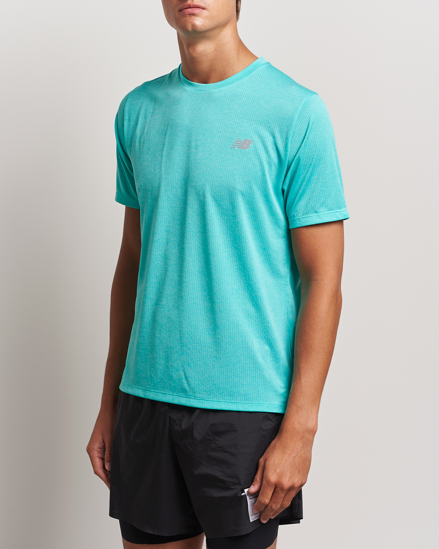 Herren |  | New Balance Running | Athletics Run T-Shirt Cyber Jade