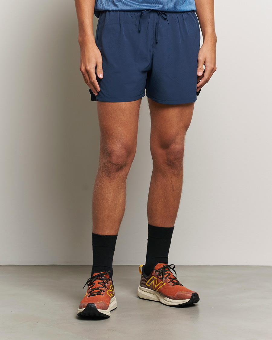 Herren | Shorts | New Balance Running | Athletics 5 Run Shorts  Navy