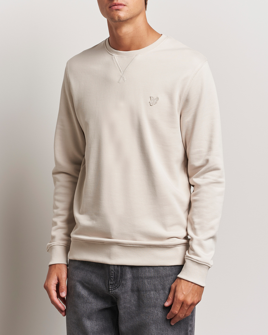 Herren |  | Lyle & Scott | Tonal Eagle Crew Neck Sweatshirt Cove