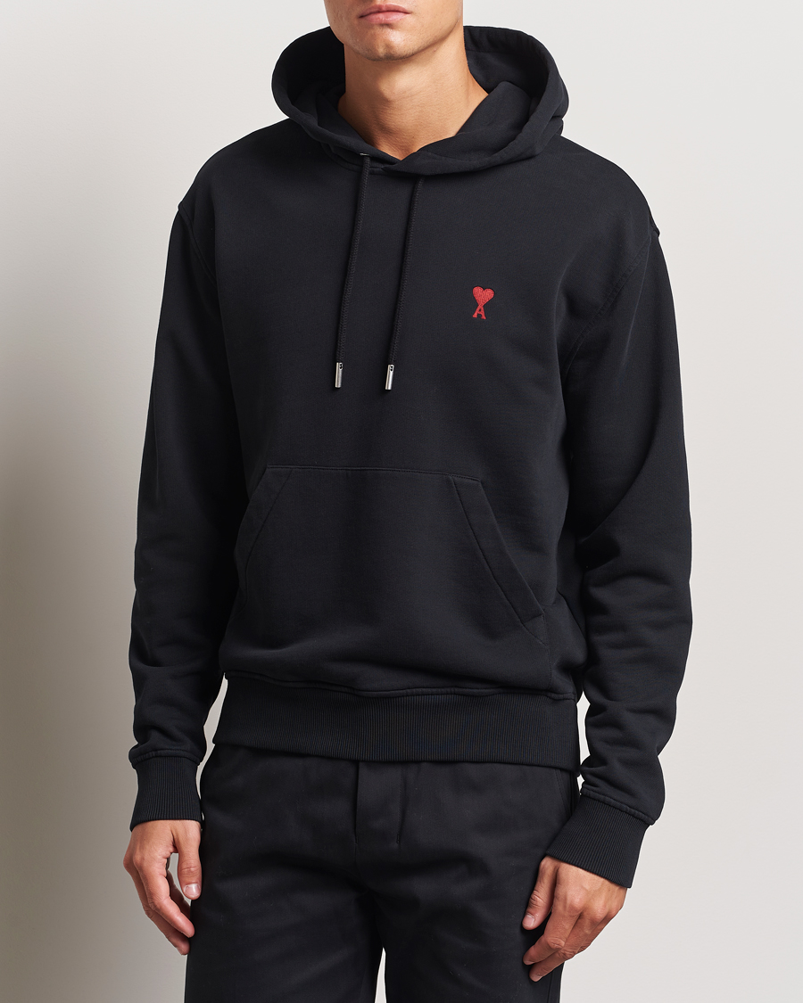 Herren | Kategorie | AMI | Heart Logo Hoodie Black