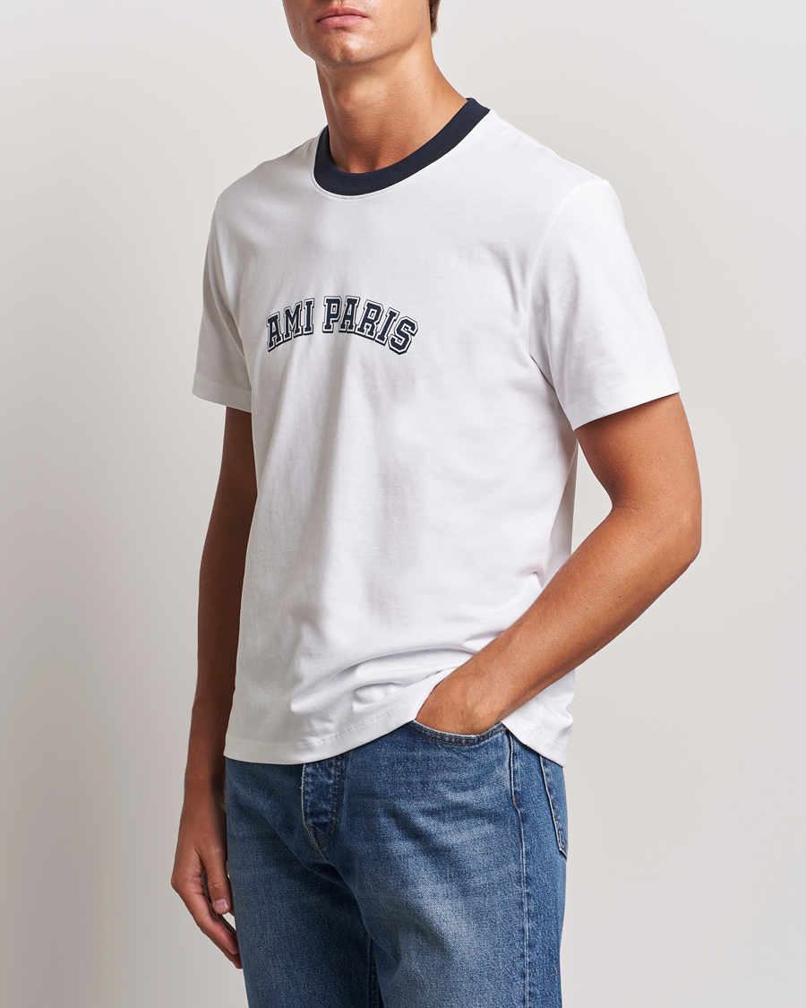 Herren |  | AMI | Paris Logo T-Shirt White