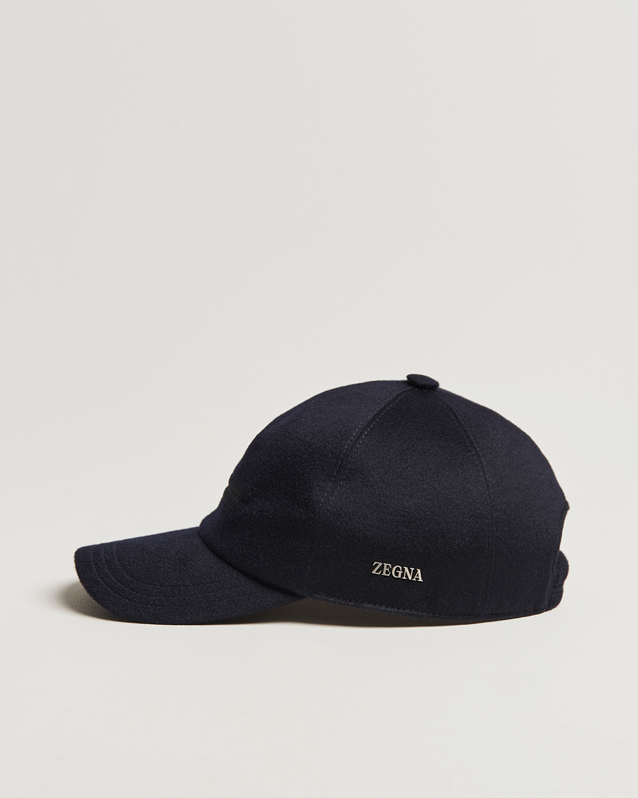 Herren |  | Zegna | Cashmere Baseball Cap Navy