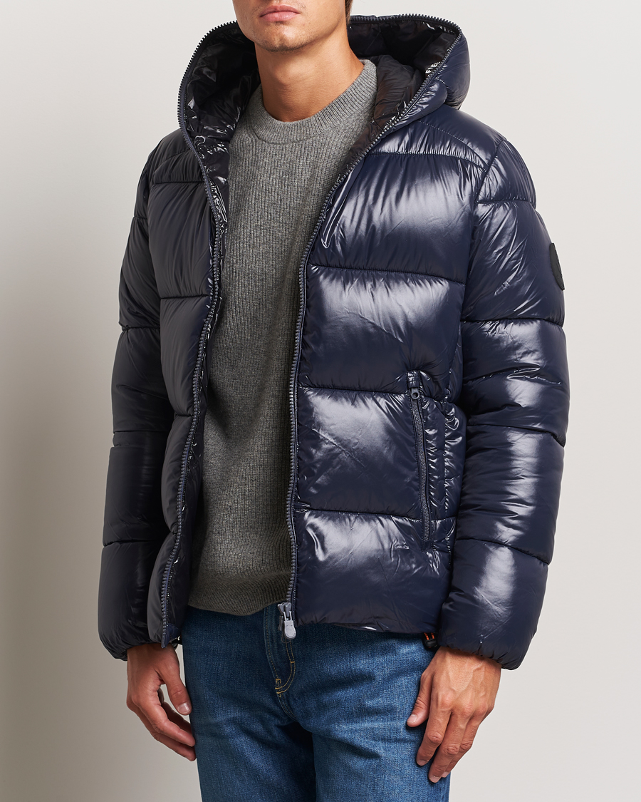 Herren | Business & Beyond | Save The Duck | Edgard Padded Puffer Blue Black