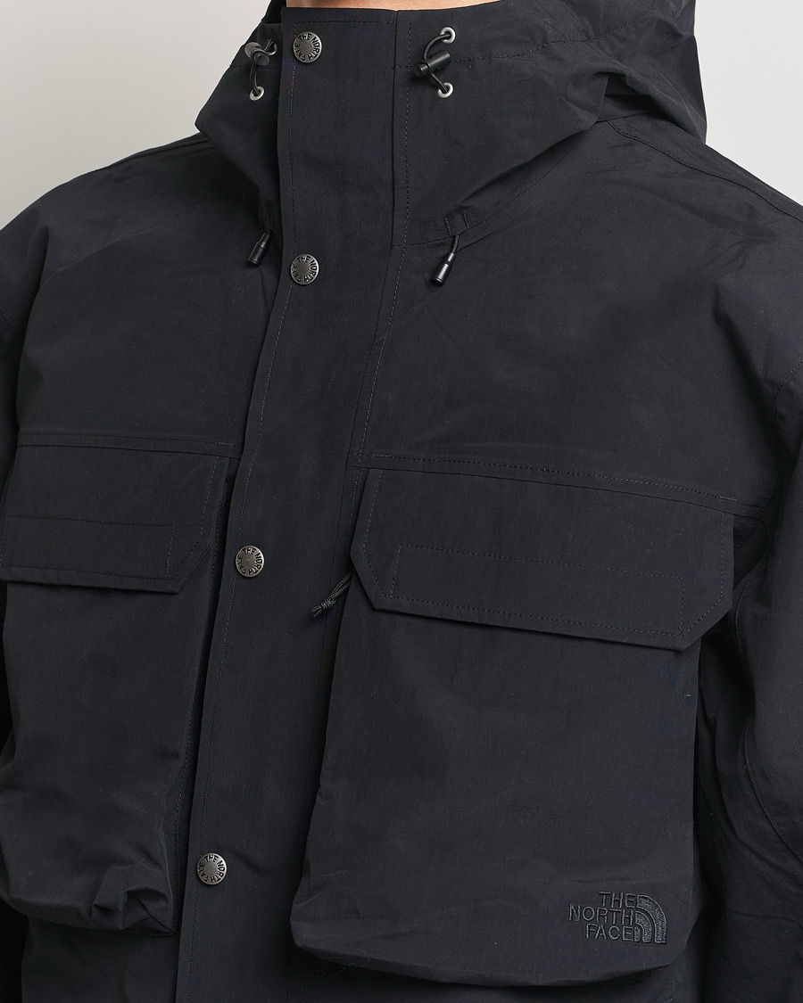 Black north face rain coat online