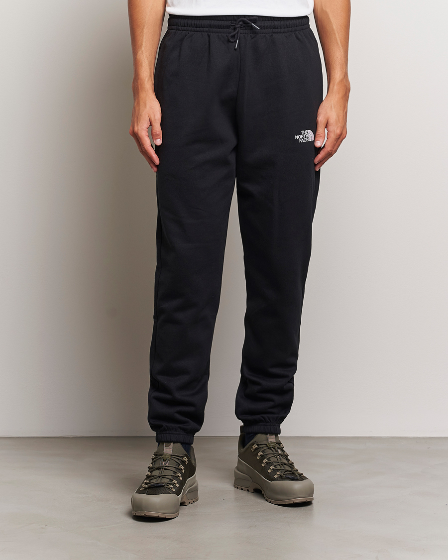 Black north face joggers online