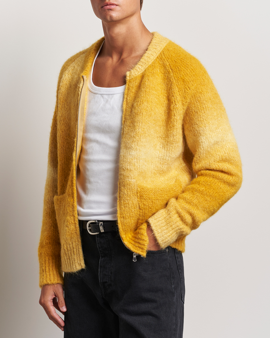 Herren | Kleidung | Sunflower | Ombre Zip Cardigan Yellow