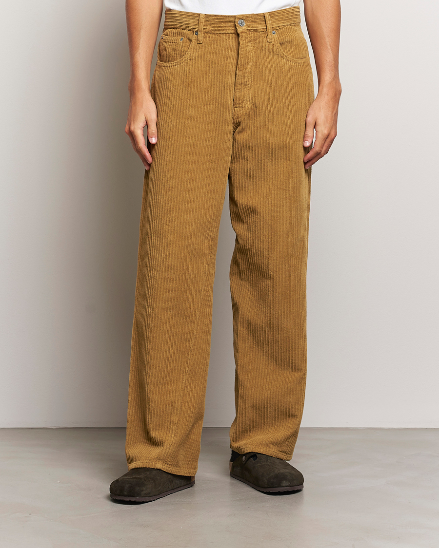 Herren | Cordhosen | Sunflower | Wide Twist Corduroy Pants Ochre