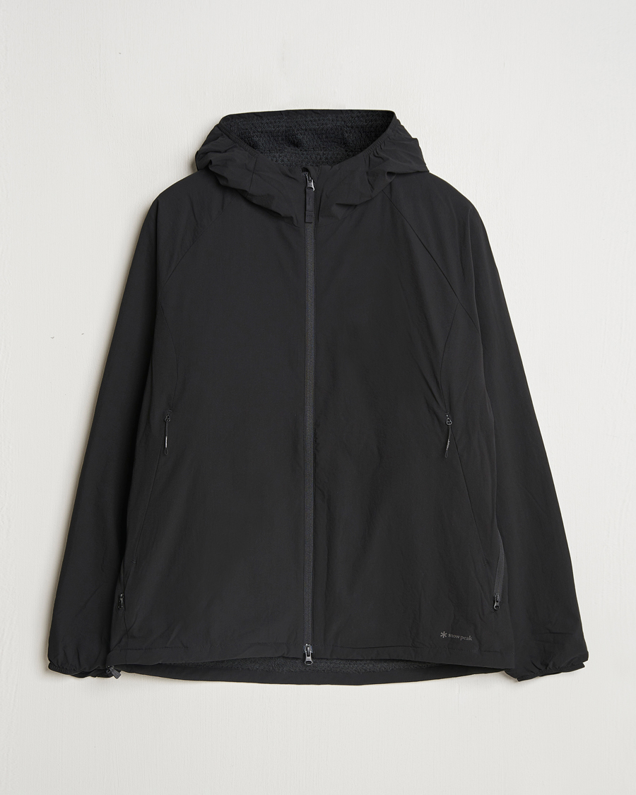 Black windbreaker without hood online