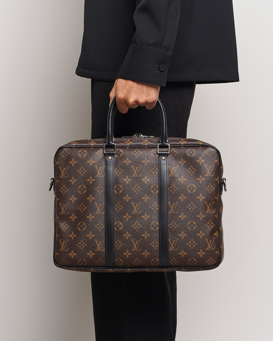 Herren | Pre-owned | Louis Vuitton Pre-Owned | Porte-Documents Voyage Briefcase Monogram