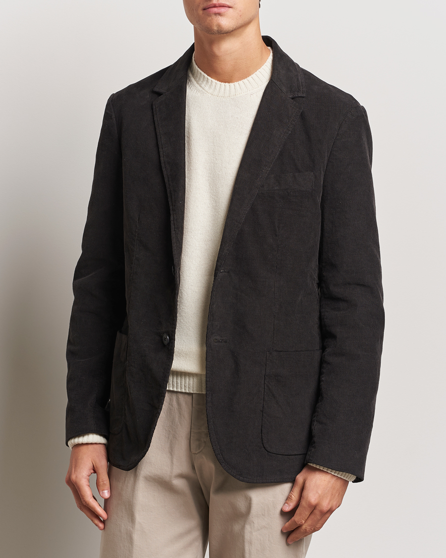 Herren |  | Sunspel | Relaxed Corduroy Blazer Coffee