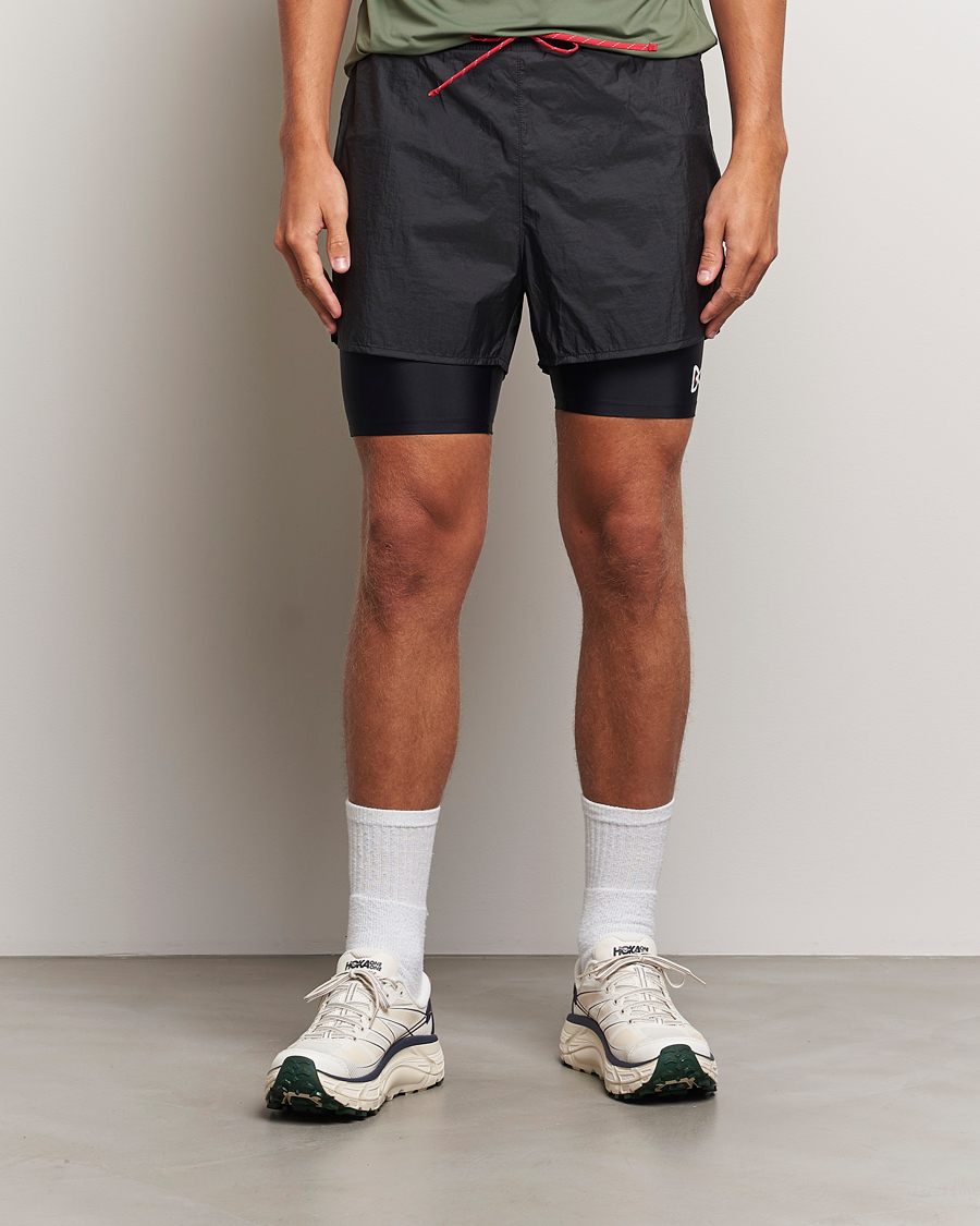 Herren |  | District Vision | Ripstop Layered Trail Shorts Black