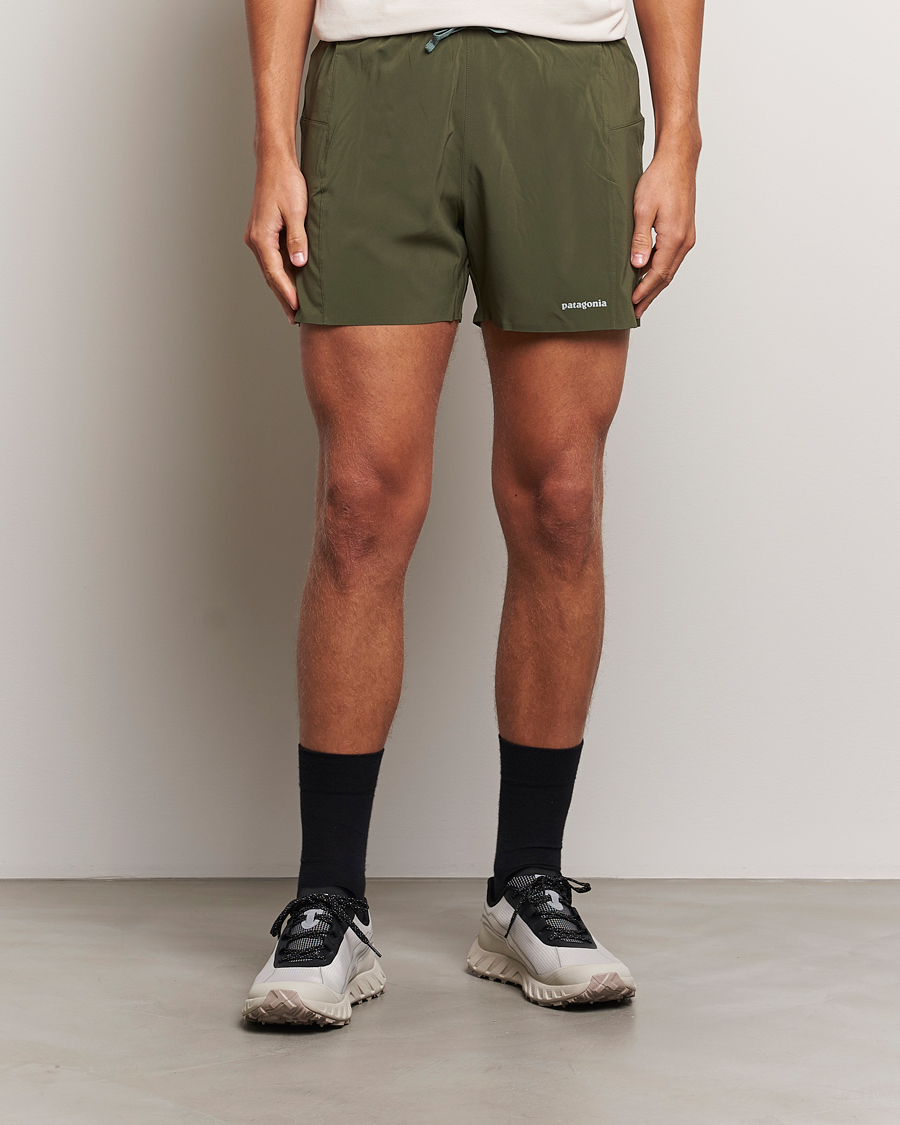 Herren |  | Patagonia | Strider Pro Shorts 5inch Pine Needle Green