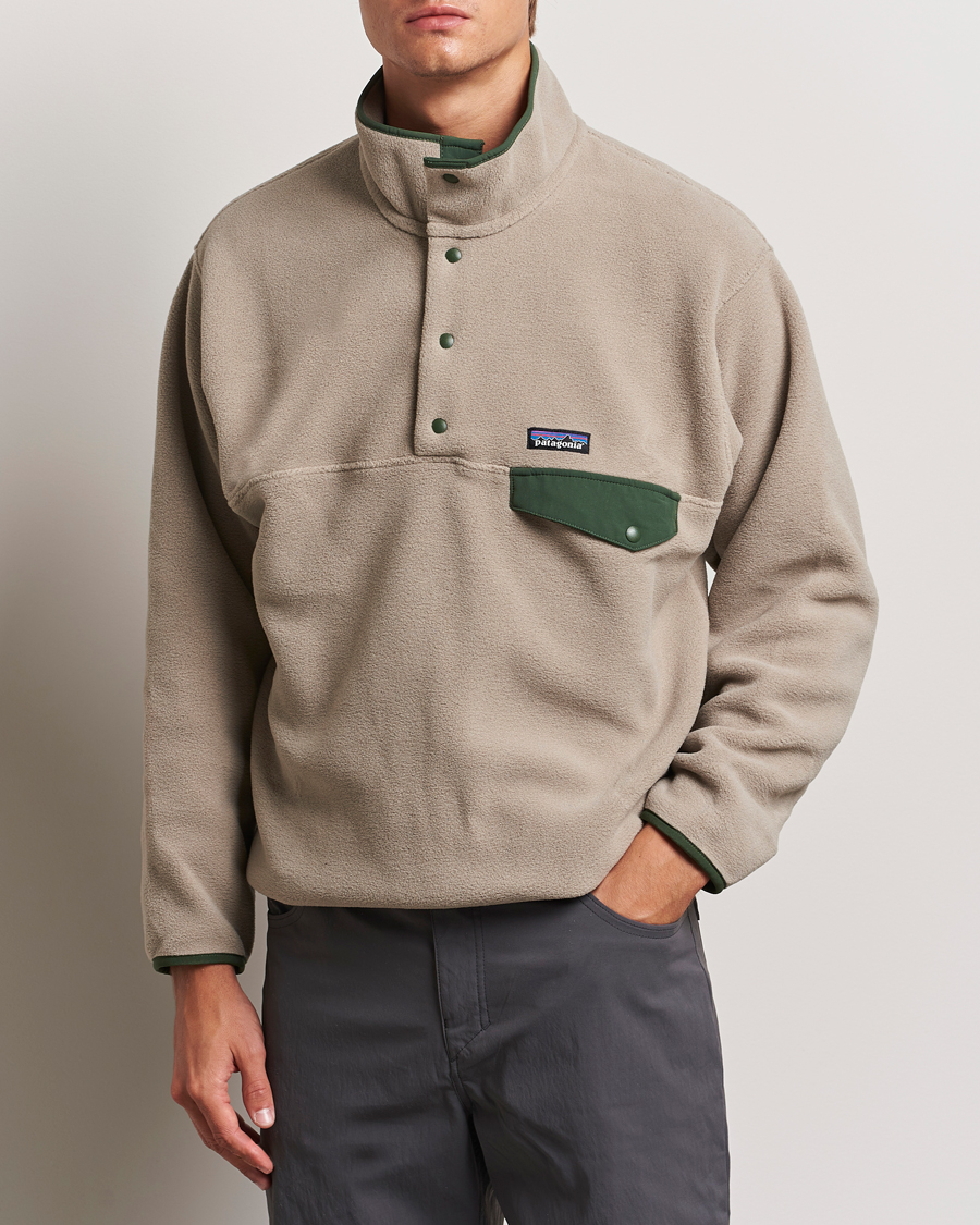 Herren | Patagonia | Patagonia | Synch Snap T Half Zip Fleece Seabird Grey