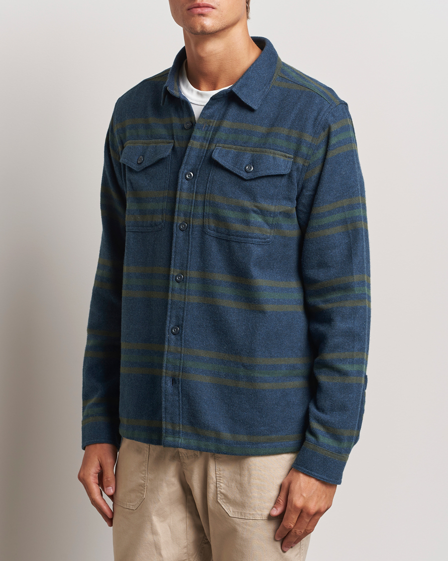 Herren |  | Patagonia | Fjord Flannel Shirt Smolder Blue