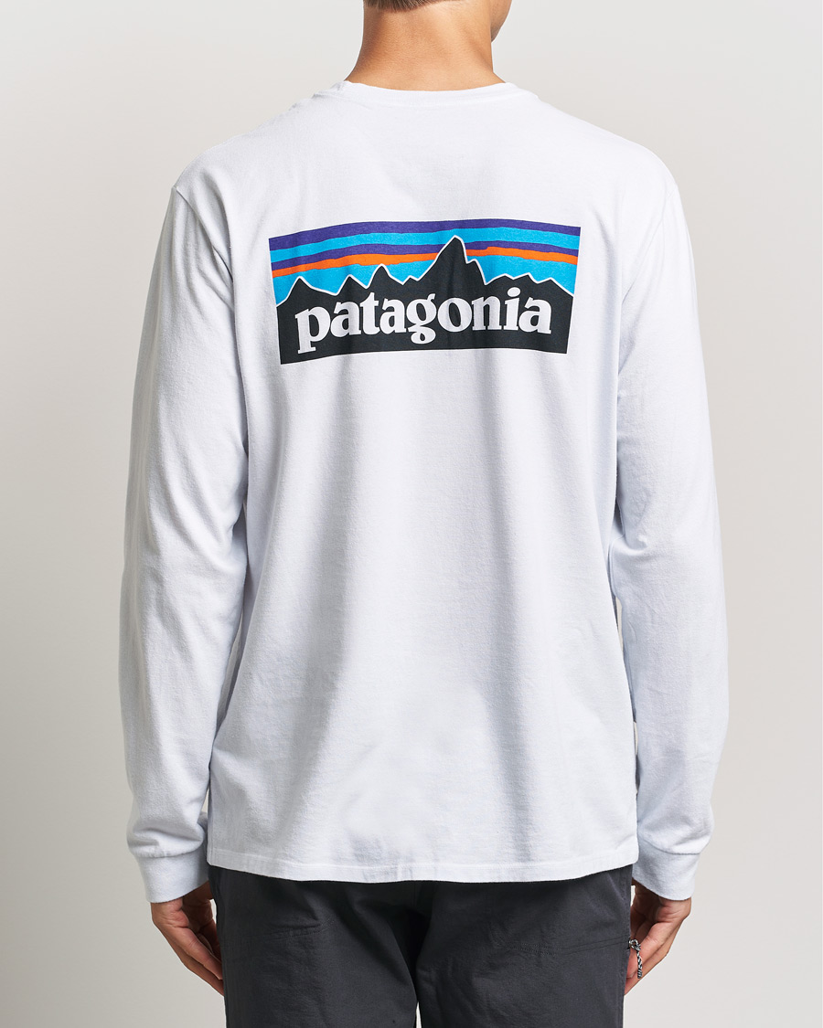 Herren | Active | Patagonia | P-6 Logo Responsibiliti T-Shirt White