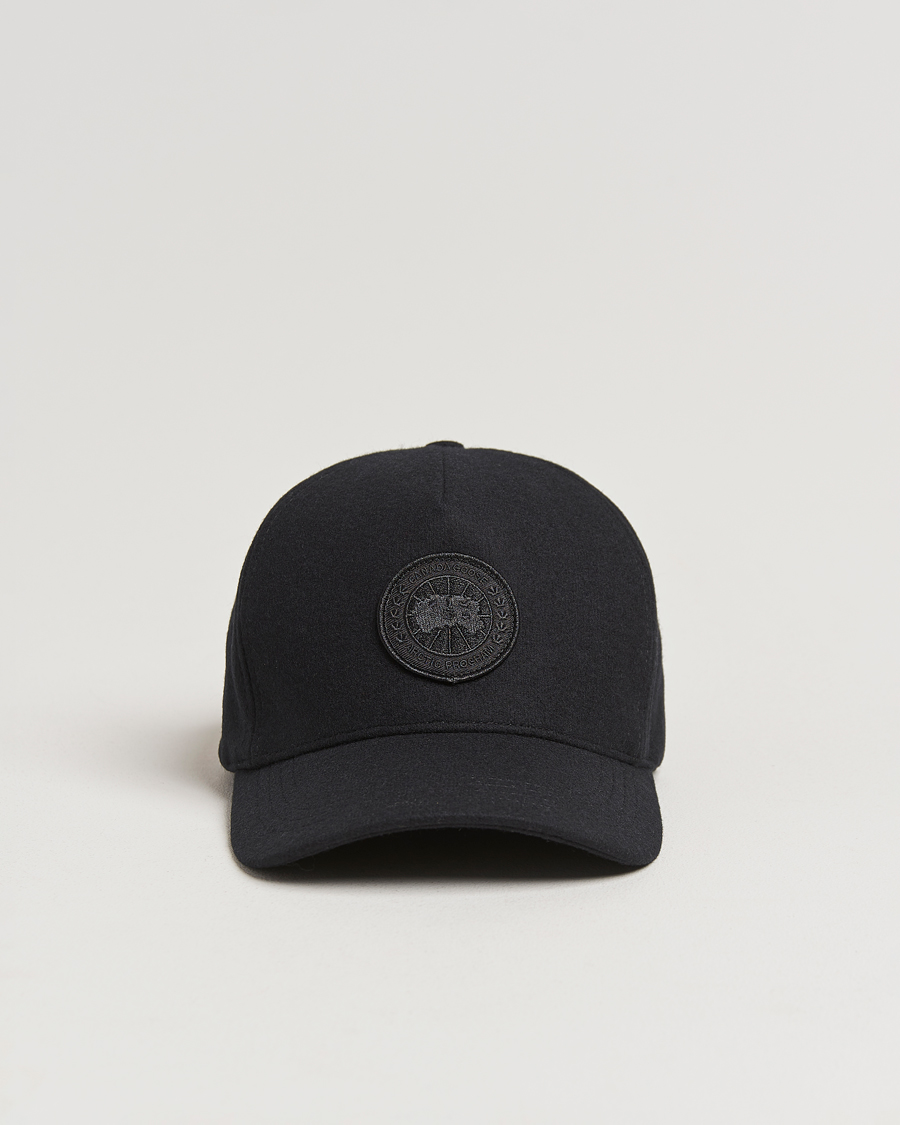 Black wool cap online