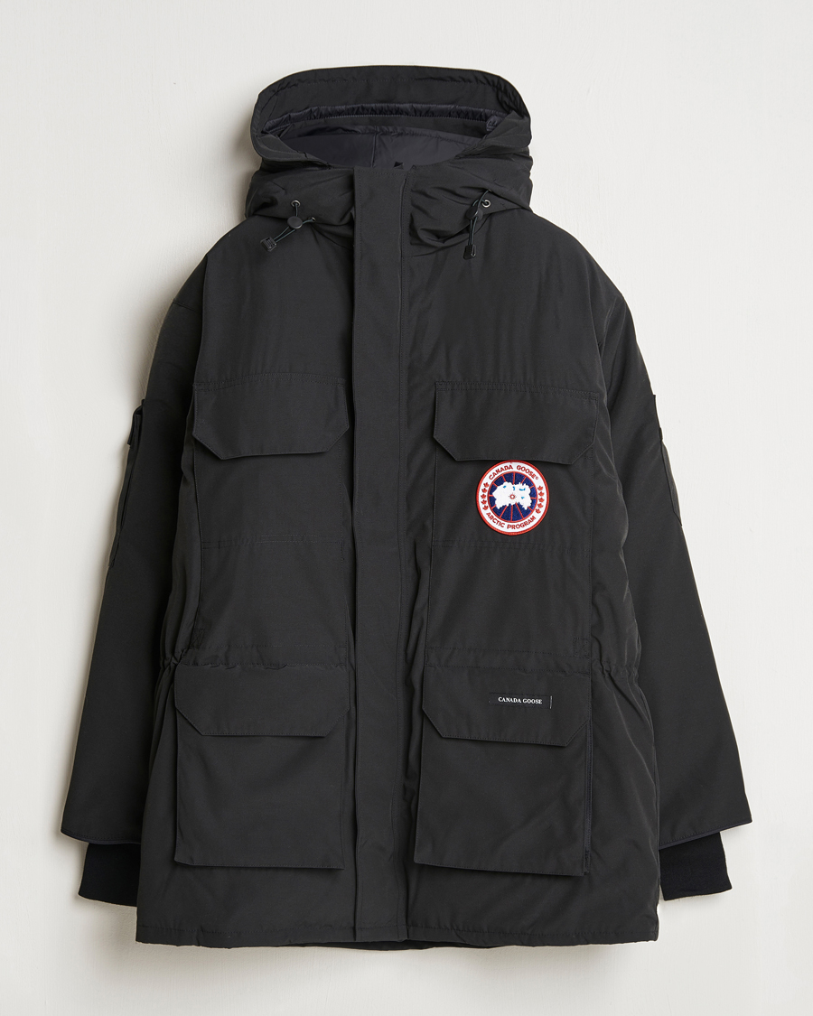 Black canada goose coat on sale